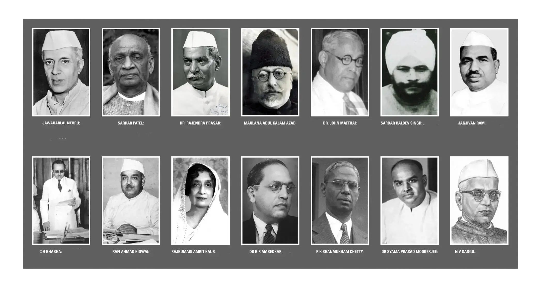 India's First Leaders: Nehru, Patel, Prasad, and Radhakrishnan