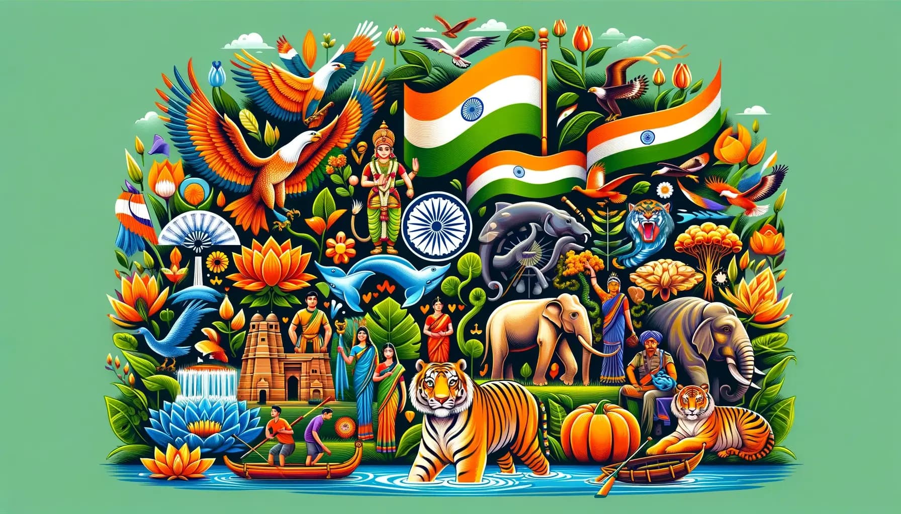 India's National Symbols: A Reflection of Cultural and Natural Heritage